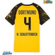 Borussia Dortmund Nico Schlotterbeck #4 Hjemmedrakt Dame 2025-26 Kortermet